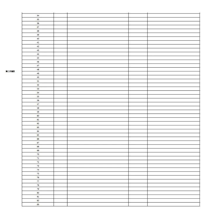 2026年山東高考志愿表格填寫范本(附查找入口及志愿數量)